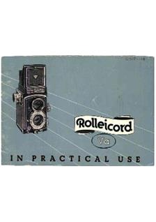 Rollei Rolleicord 5 a manual. Camera Instructions.